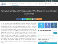 Bild zum Artikel: Kernfusion: Der deutsche Versuchsreaktor Wendelstein 7-X schaltet in den Dauerbetrieb
