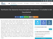 Bild zum Artikel: Kernfusion: Der deutsche Versuchsreaktor Wendelstein 7-X schaltet in den Dauerbetrieb