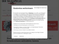 Bild zum Artikel: Berlins Kassenärzte wollen Ungeimpfte im Krankenhaus mitzahlen lassen