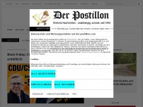Bild zum Artikel: Black Friday: CDU-Politiker heute zum halben Preis erhältlich!