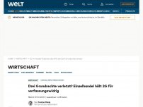 Bild zum Artikel: Drei Grundrechte verletzt? Einzelhandel hält 2G für verfassungswidrig