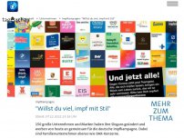 Bild zum Artikel: Impfkampagne: 150 Unternehmen ändern ihre Slogans