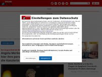 Bild zum Artikel: Der längste Brief der Welt - Angela Merkels letzter Tag! Schreiben Sie hier Ihre persönlichen Abschiedsworte an die Kanzlerin