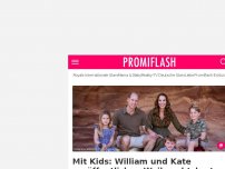 Bild zum Artikel: Mit Kids: William und Kate veröffentlichen Weihnachtskarte