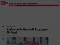 Bild zum Artikel: Kaufhauskette Woolworth klagt gegen 2G-Regel