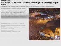 Bild zum Artikel: Österreich: Virales Demo-Foto sorgt für Aufregung im Netz