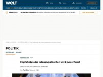 Bild zum Artikel: Impfstatus der Intensivpatienten wird nun erfasst