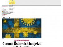 Bild zum Artikel: Corona: Österreich hat jetzt mehr Todesfälle als Schweden