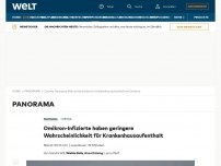 Bild zum Artikel: RKI meldet ersten Omikron-Todesfall in Deutschland