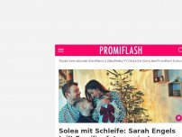 Bild zum Artikel: Solea mit Schleife: Sarah Engels teilt Familienfoto zu viert