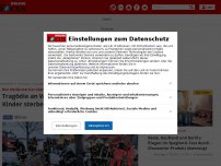 Bild zum Artikel: Nur die Mutter hat überlebt - Tragödie an Weihnachten: Vater und zwei Kinder sterben bei grausamem Unfall