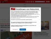 Bild zum Artikel: Grund war ein technischer Fehler: Bank überweist aus Versehen...