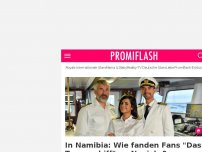 Bild zum Artikel: In Namibia: Wie fanden Fans 'Das Traumschiff' an Neujahr?