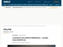 Bild zum Artikel: Lauterbach will schärfere Maßnahmen – und gibt neues Impfziel aus