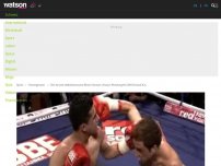 Bild zum Artikel: Beim Einmarsch ist «Uzzy» mindestens Ali – dann fällt der Boxer wie ein Sack