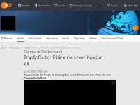 Bild zum Artikel: Impfpflicht: Pläne nehmen Kontur an