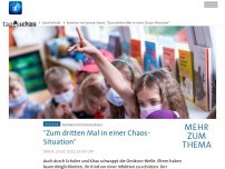 Bild zum Artikel: Schulen und Kitas: 'Zum dritten Mal in einer Chaos-Situation'