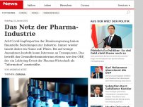 Bild zum Artikel: Das Netz der Pharma-Industrie