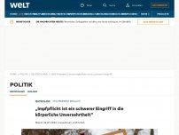 Bild zum Artikel: „Impfpflicht ist ein schwerer Eingriff in die körperliche Unversehrtheit“