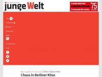 Bild zum Artikel: Chaos in Berliner Kitas