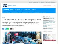 Bild zum Artikel: Trucker-Demo in Ottawa angekommen