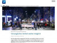 Bild zum Artikel: Karlsruhe billigt vorsorgliches Verbot von Corona-Protesten
