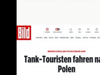 Bild zum Artikel: Benzin-Knaller im Nachbarland - Erste Tank-Touristen fahren nach Polen