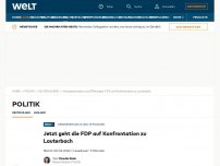 Bild zum Artikel: Jetzt geht die FDP auf Konfrontation zu Lauterbach