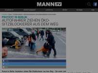 Bild zum Artikel: VIDEO: Protest in Berlin – Genervte Autofahrer zerren Klimaaktivisten von der Straße