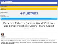 Bild zum Artikel: Der erste Trailer zu 'Jurassic World 3' ist da – und bringt endlich die Original-Stars zurück!