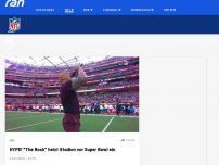 Bild zum Artikel: HYPE! The Rock heizt Stadion vor Super Bowl ein