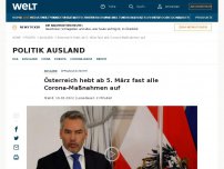 Bild zum Artikel: Österreich hebt ab 5. März fast alle Corona-Maßnahmen auf