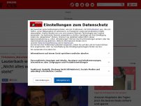 Bild zum Artikel: TV-Kolumne „Maischberger. Die Woche“ - Lauterbach wehrt sich gegen Vorwürfe: „Nicht alles wahr, was in der Bild-Zeitung steht“