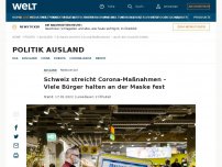 Bild zum Artikel: Schweiz streicht Corona-Maßnahmen – Viele Bürger halten an der Maske fest