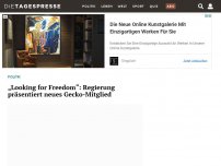 Bild zum Artikel: „Looking for Freedom“: Regierung präsentiert neues Gecko-Mitglied