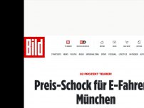 Bild zum Artikel: 82 Prozent teurer! - Preis-Schock für E-Fahrer in München