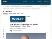 Bild zum Artikel: Nun geht die Corona-Politik zur offenen Verhöhnung der Bürger über