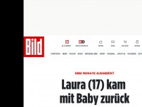 Bild zum Artikel: Monate lang vermisst - Laura kam mit Baby zurück