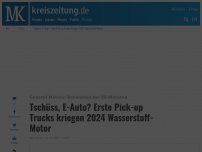 Bild zum Artikel: Tschüss, E-Auto? Erste Pick-up Trucks kriegen 2024 Wasserstoff-Motor