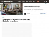 Bild zum Artikel: Klosterneuburg: Österreichischer Tinder-Schwindler aufgeflogen