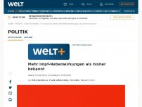 Bild zum Artikel: Mehr Impf-Nebenwirkungen als bisher bekannt