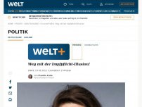 Bild zum Artikel: Weg mit der Impfpflicht-Illusion!