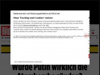 Bild zum Artikel: Drohung an den Westen - Putin versetzt Atomstreitkräfte in Alarmbereitschaft