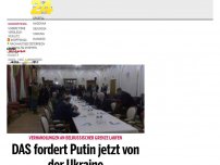 Bild zum Artikel: Russisch-ukrainische Verhandlungen haben begonnen