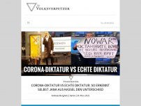 Bild zum Artikel: Corona-Diktatur vs echte Diktatur: So erkennt selbst Jana aus Kassel den Unterschied