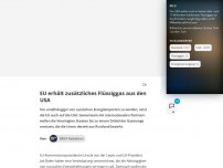 Bild zum Artikel: EU erhält zusätzliches Flüssiggas aus den USA