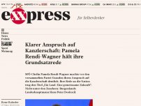 Bild zum Artikel: Klarer Anspruch auf Kanzlerschaft: Pamela Rendi-Wagner hält ihre Grundsatzrede