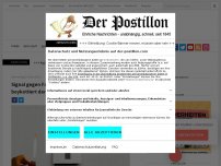 Bild zum Artikel: Signal gegen Falschmeldungen: Der Postillon boykottiert den 1. April