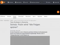 Bild zum Artikel: Viele tote Zivilisten im Ort Butscha entdeckt