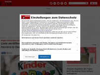 Bild zum Artikel: Wegen Salmonellen-Infektionen in Großbritannien - Ferrero ruft zahlreiche Kinder-Schokolade-Produkte in Deutschland zurück